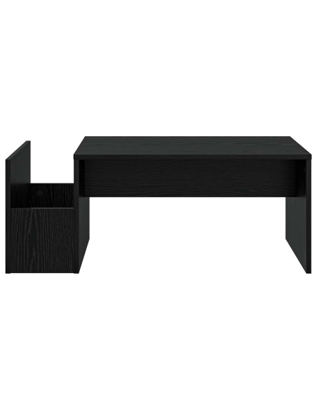 Tavolino da salotto Rovere Nero 90 x 45 x 35 cm