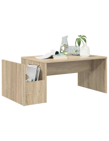 Tavolino da salotto Rovere Sonoma 90 x 45 x 35 cm