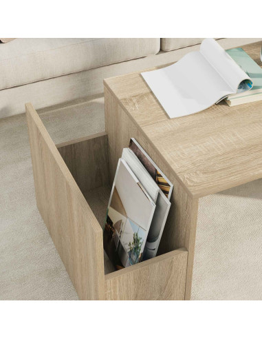 Tavolino da salotto Rovere Sonoma 90 x 45 x 35 cm