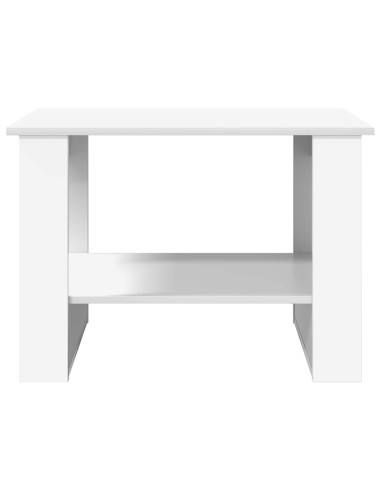 Tavolino da salotto Bianco 72 x 50 x 50 cm Legno multistrato