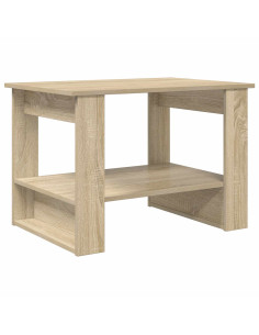 Tavolino da salotto Rovere Sonoma 72 x 50 x 50 cm 2