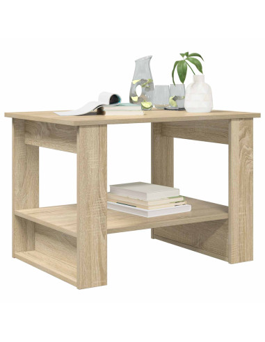 Tavolino da salotto Rovere Sonoma 72 x 50 x 50 cm