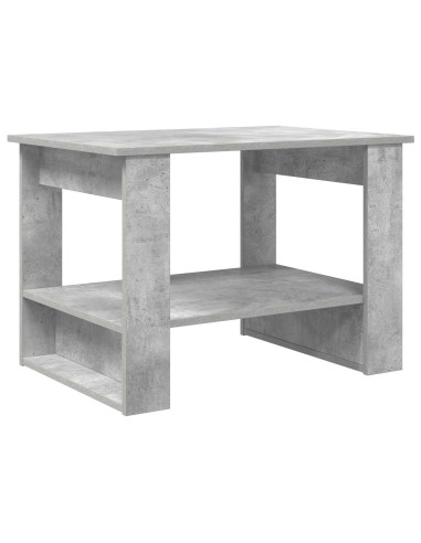 Tavolino da salotto Grigio cemento 72 x 50 x 50 cm