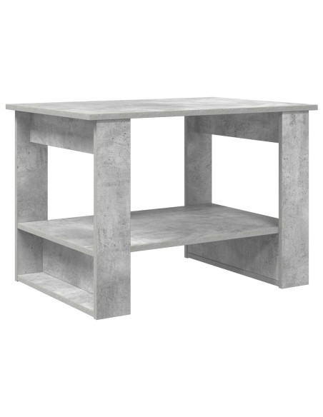 Tavolino da salotto Grigio cemento 72 x 50 x 50 cm