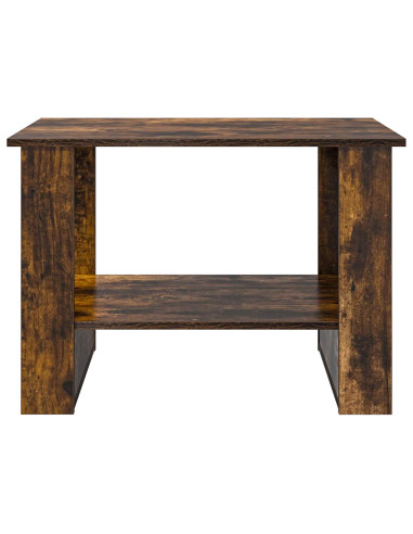 Tavolino da salotto Rovere fumé 72 x 50 x 50 cm
