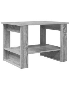 Tavolino da salotto Grigio Sonoma 72 x 50 x 50 cm 2