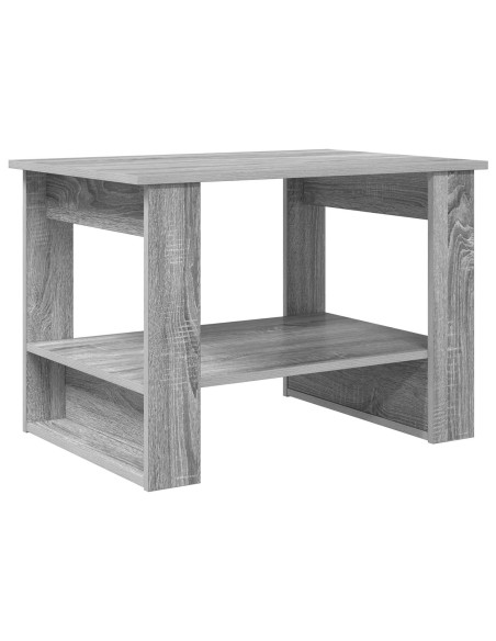 Tavolino da salotto Grigio Sonoma 72 x 50 x 50 cm