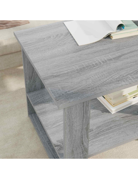 Tavolino da salotto Grigio Sonoma 72 x 50 x 50 cm