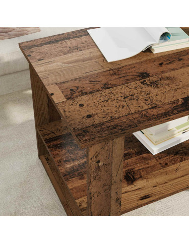 Tavolino da salotto Legno vecchio 72 x 50 x 50 cm