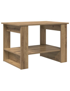 Tavolino da salotto Rovere artigianale 72 x 50 x 50 cm 2