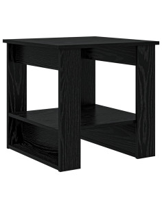Tavolino da salotto Rovere Nero 51 x 50 x 50 cm 2