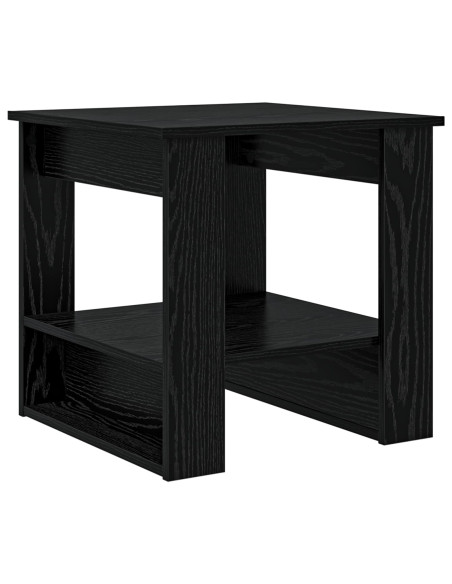 Tavolino da salotto Rovere Nero 51 x 50 x 50 cm