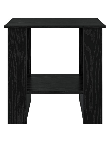 Tavolino da salotto Rovere Nero 51 x 50 x 50 cm