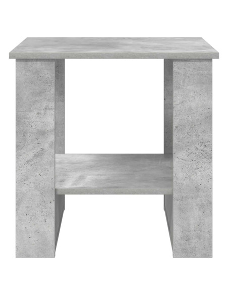 Tavolino da salotto Grigio cemento 51 x 50 x 50 cm