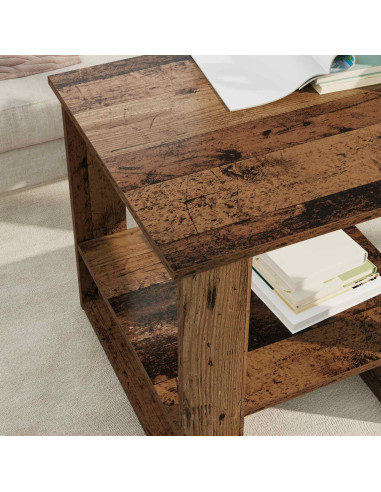 Tavolino da salotto Legno vecchio 51 x 50 x 50 cm