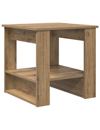 Tavolino da salotto Rovere artigianale 51 x 50 x 50 cm