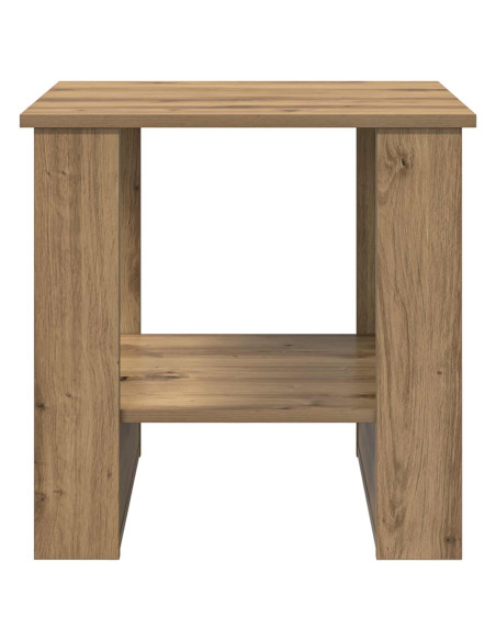 Tavolino da salotto Rovere artigianale 51 x 50 x 50 cm