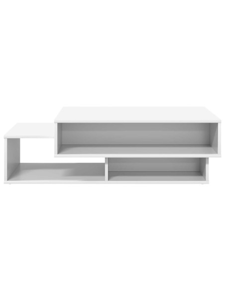 Tavolino da salotto Bianco 105 x 50 x 32,5 cm Legno multistrato