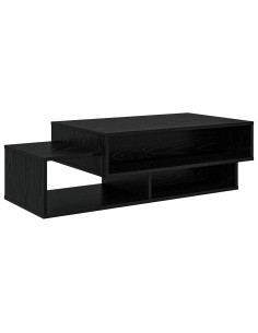 Tavolino da salotto Rovere Nero 105 x 50 x 32,5 cm 2