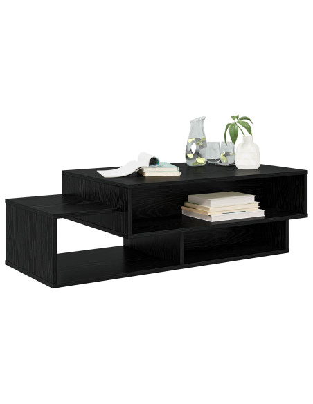 Tavolino da salotto Rovere Nero 105 x 50 x 32,5 cm