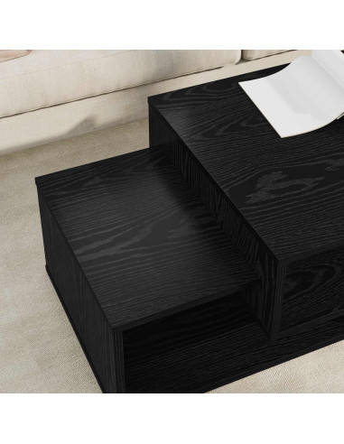 Tavolino da salotto Rovere Nero 105 x 50 x 32,5 cm