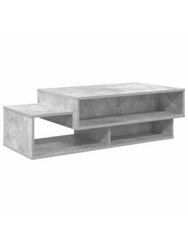 Tavolino da salotto Grigio cemento 105 x 50 x 32,5 cm