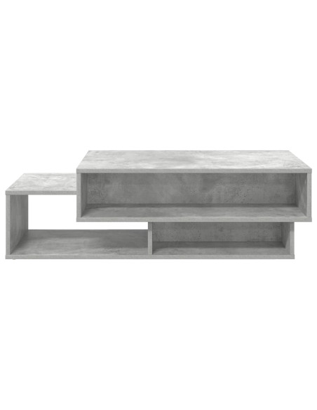 Tavolino da salotto Grigio cemento 105 x 50 x 32,5 cm