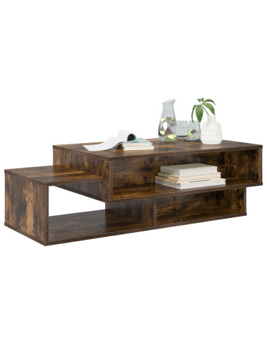 Tavolino da salotto Rovere fumé 105 x 50 x 32,5 cm