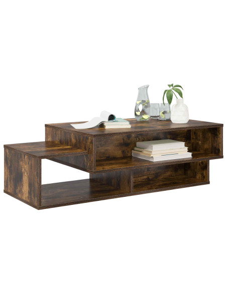 Tavolino da salotto Rovere fumé 105 x 50 x 32,5 cm