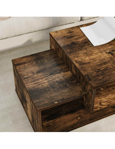 Tavolino da salotto Rovere fumé 105 x 50 x 32,5 cm