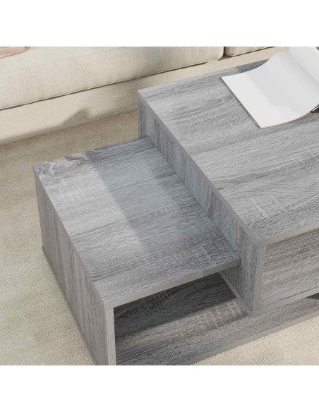 Tavolino da salotto Grigio Sonoma 105 x 50 x 32,5 cm