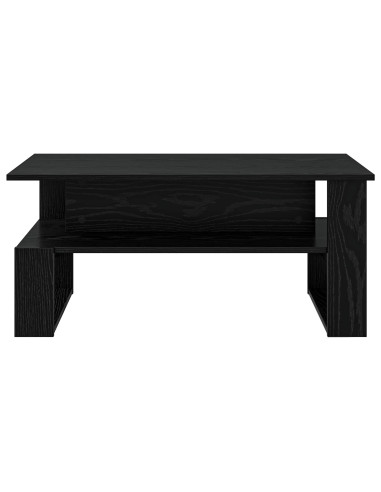 Tavolino da salotto Rovere Nero 90 x 50 x 40 cm