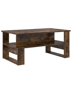 Tavolino da salotto Rovere fumé 90 x 50 x 40 cm 2