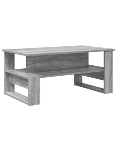 Tavolino da salotto Grigio Sonoma 90 x 50 x 40 cm 2