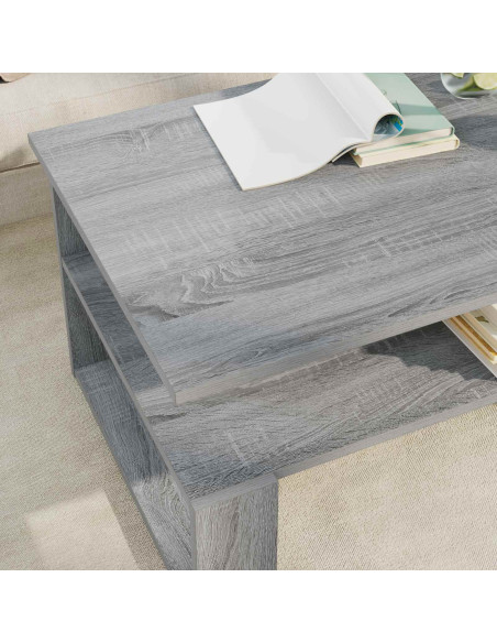Tavolino da salotto Grigio Sonoma 90 x 50 x 40 cm