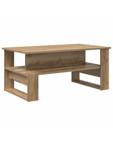 Tavolino da salotto Rovere artigianale 90 x 50 x 40 cm