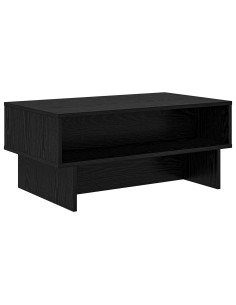 Tavolino da salotto Rovere Nero 80 x 46 x 35 cm 2