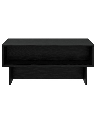 Tavolino da salotto Rovere Nero 80 x 46 x 35 cm