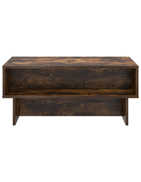 Tavolino da salotto Rovere fumé 80 x 46 x 35 cm