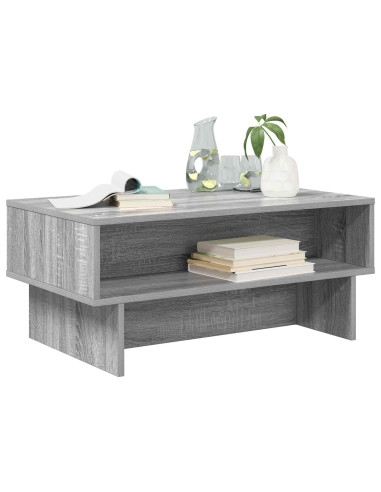 Tavolino da salotto Grigio Sonoma 80 x 46 x 35 cm