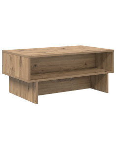 Tavolino da salotto Rovere artigianale 80 x 46 x 35 cm 2