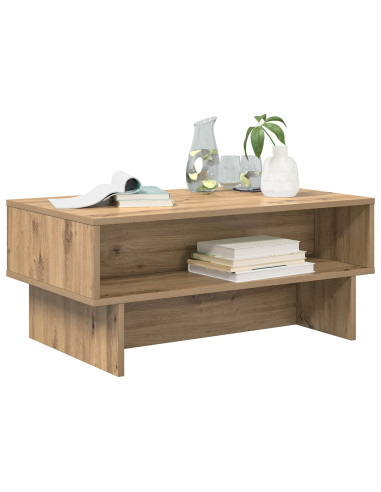 Tavolino da salotto Rovere artigianale 80 x 46 x 35 cm