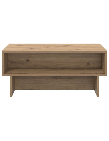 Tavolino da salotto Rovere artigianale 80 x 46 x 35 cm