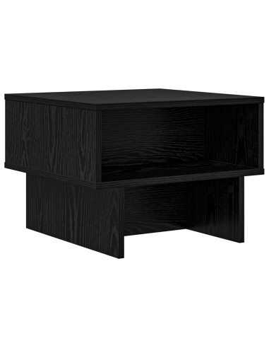 Tavolino da salotto Rovere Nero 48 x 46 x 35 cm