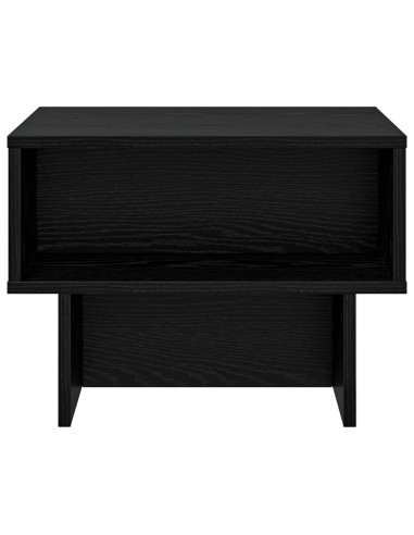 Tavolino da salotto Rovere Nero 48 x 46 x 35 cm