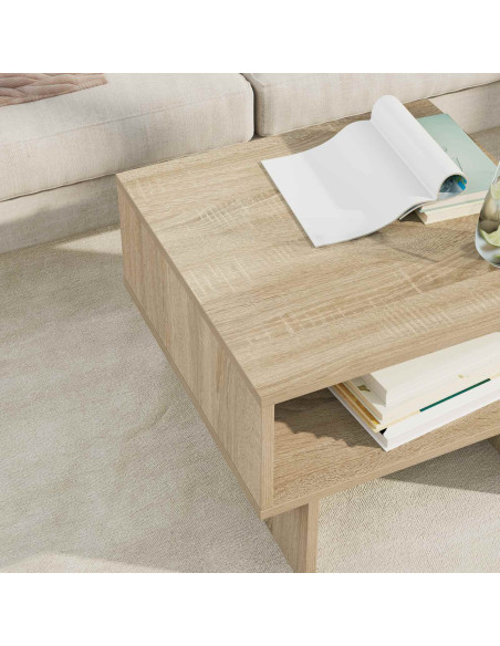 Tavolino da salotto Rovere Sonoma 48 x 46 x 35 cm