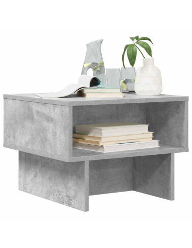 Tavolino da salotto Grigio cemento 48 x 46 x 35 cm