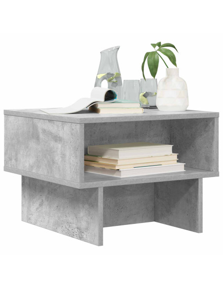 Tavolino da salotto Grigio cemento 48 x 46 x 35 cm