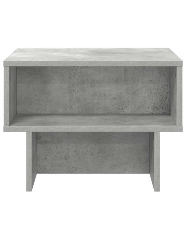 Tavolino da salotto Grigio cemento 48 x 46 x 35 cm
