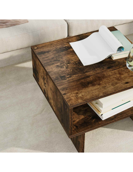 Tavolino da salotto Rovere fumé 48 x 46 x 35 cm